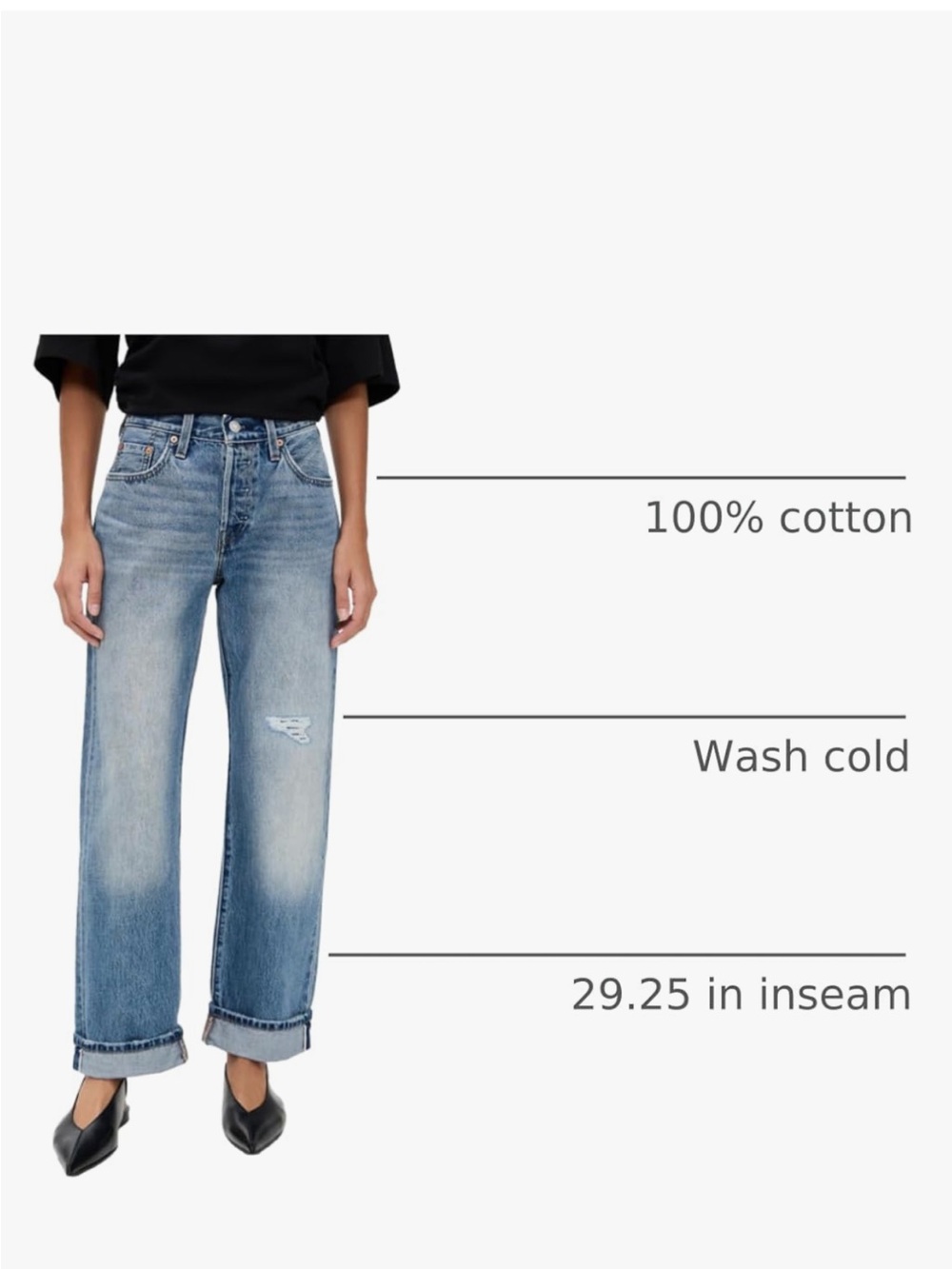 Levi's 501 90's Fresh Plan Selvedge - 26 - Picture 5 of 14